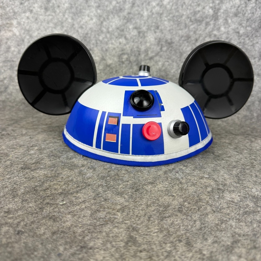 Disney Parks Star Wars R2 D2 Mickey Mouse Ears Hat‎ Disneyland Youth